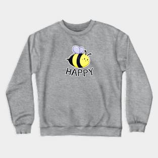 Bee Happy Crewneck Sweatshirt